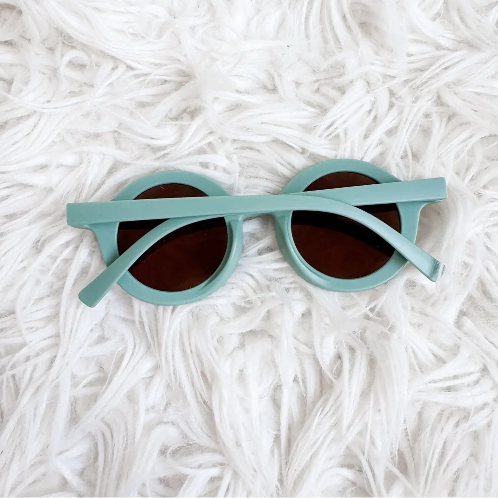 NWT Boutique | Baby/Toddler Green Round Sunglasses